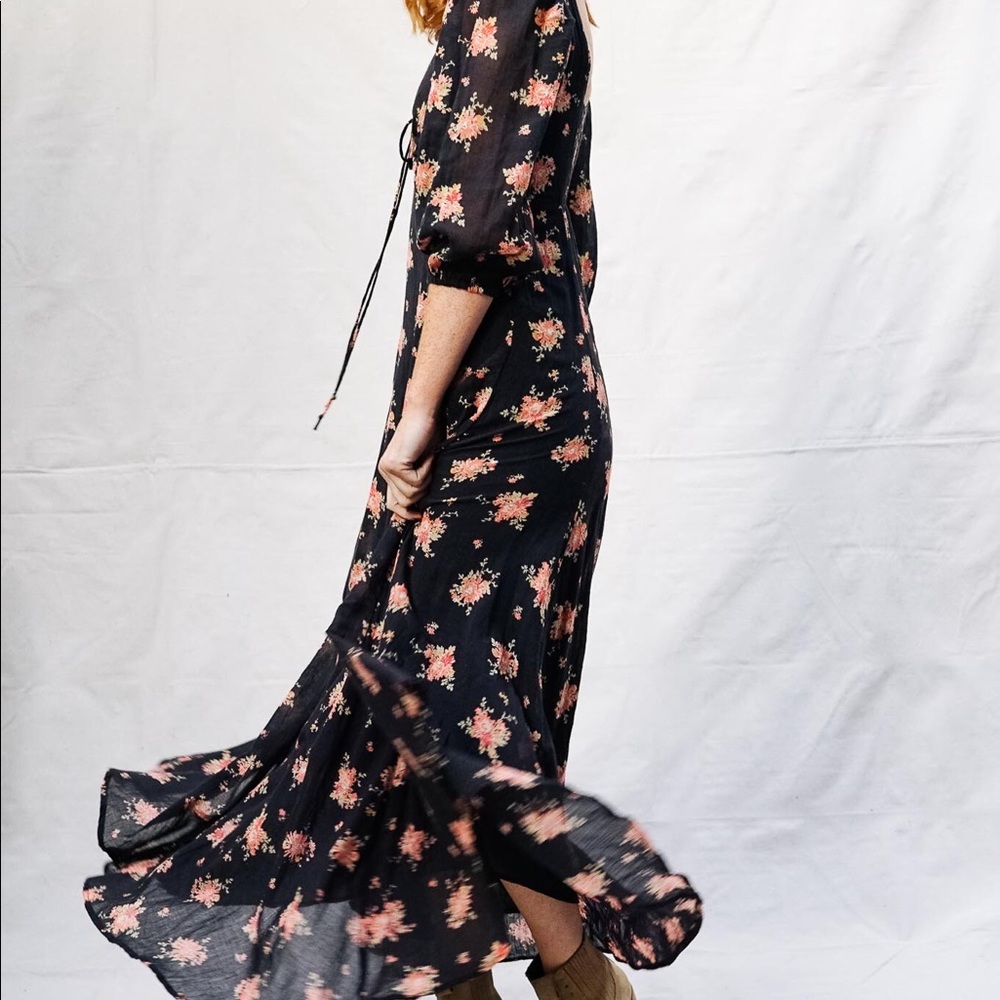 SOLD NWT Free People Sea Glass Midi Dress